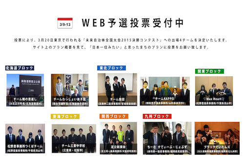 二次予選イベント